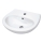 Deante CDJ_6U4W - Stenski umivalnik JASMIN z izvrtino za pipo, 45,7x36,4 cm, keramika/bela