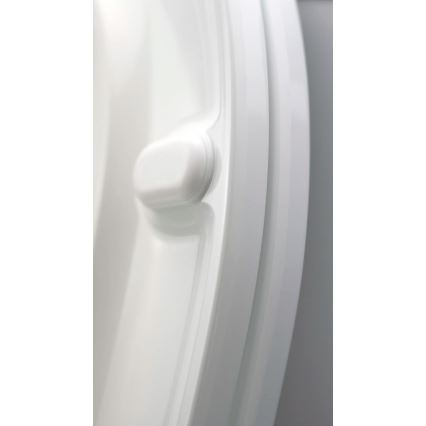Deante CDJD6RPS - WC školjka z nogami z JASMIN keramičnim sedežem/bela