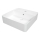 Deante CGS_6U4B - Vgradni umivalnik s luknjo za pipo SQUARE 42x42 cm keramika/bela