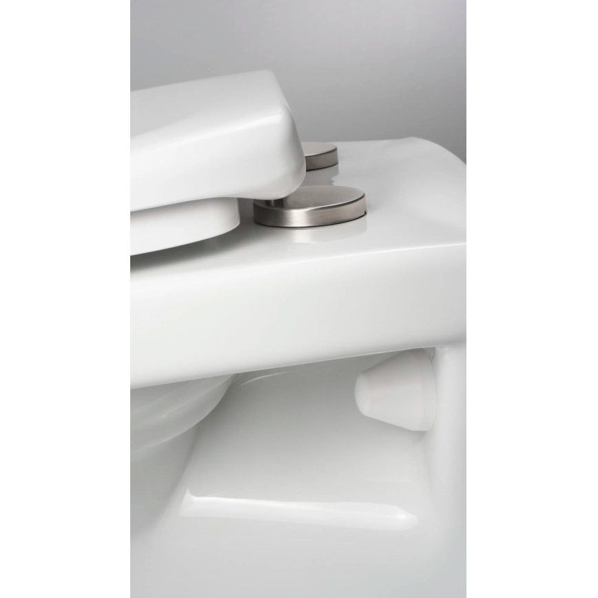 Deante CMOD6SPW - Viseča WC školjka z WC desko BORO keramika/bela