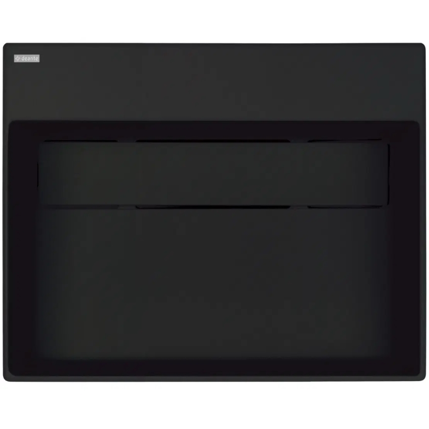 Deante CQR_NU5M - Vgradni umivalnik CORREO 40x50 cm granit/črna