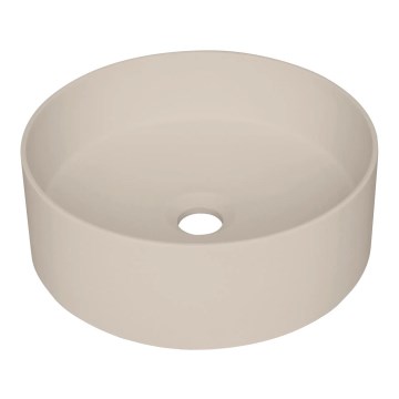 Deante CQS_5U4S - SILIA umivalnik za pult premera 36 cm granit/bež