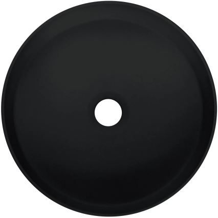 Deante CQS_NU4S - Pultni umivalnik SILIA Ø 36 cm granit/črna