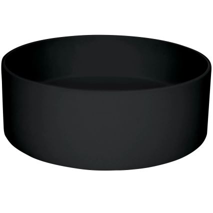 Deante CQS_NU4S - Pultni umivalnik SILIA Ø 36 cm granit/črna