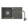 Deante ZQZVT113 - Kuhinjsko korito ZORBA 76x44 cm + sink tap granit/kovinska antracit