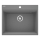 Deante ZRC_S10A - Kuhinjski pomivalnik CORIO 50x60 cm granit/metalno siva