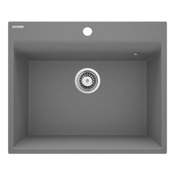 Deante ZRC_S10A - Kuhinjsko korito CORIO 50x60 cm granit/kovinska siva