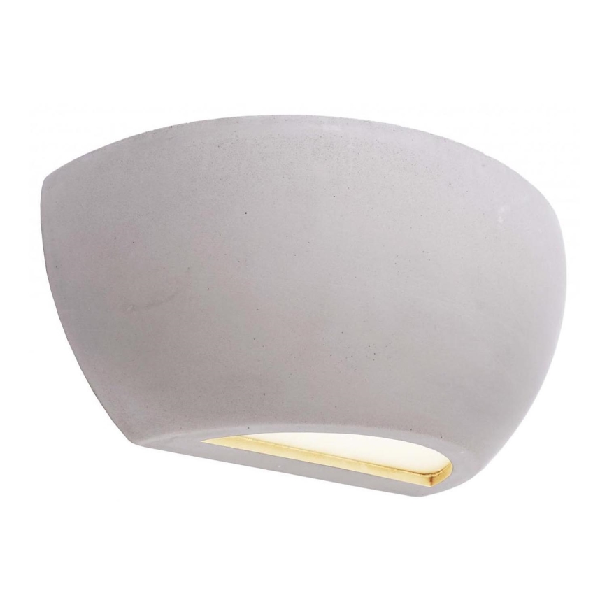 Deko-Light 341179 - Stenska svetilka NETITO 1xE14/25W/230V beton