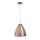 Deko-Light 342025 - Lestenec na vrvici FILO 1xE27/60W/230V pr. 19 cm srebrna