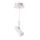 Deko-Light 348037 - LED Zatemnitveni lestenec na vrvici DABIH LED/7,2W/230V 3000K bela