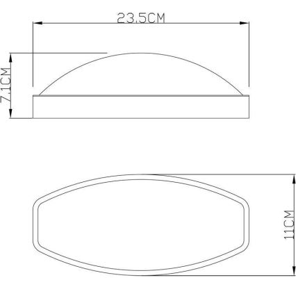 Deko-Light 731092 - LED Zunanja stenska svetilka ERIDANI LED/13W/230V IP44 antracit