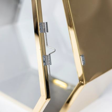 Dekorativna lanterna 43 cm, zlata