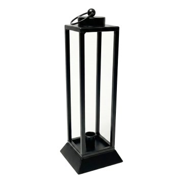 Dekorativna lanterna HALL 34 cm črna