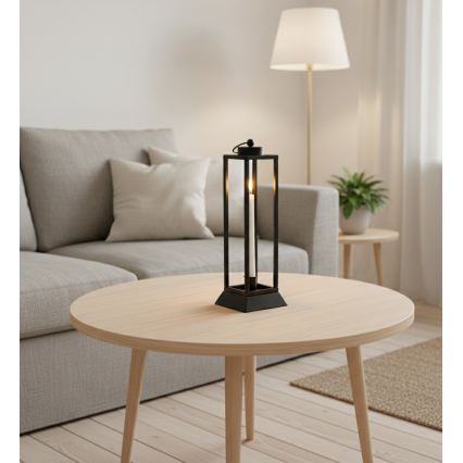 Dekorativna lanterna HALL 34 cm črna