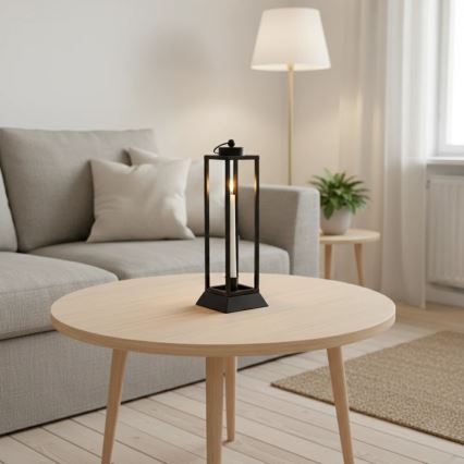 Dekorativna lanterna HALL 39,5 cm črna