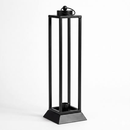 Dekorativna lanterna HALL 45,5 cm črna