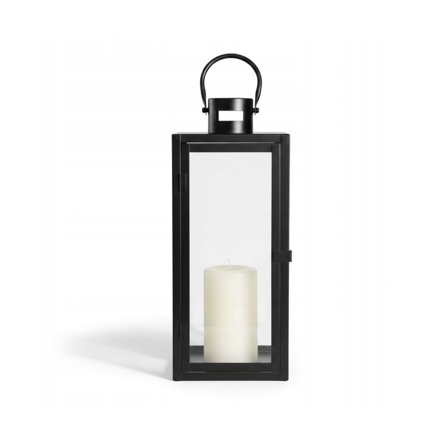 Dekorativna lanterna TOWER 29 cm črna
