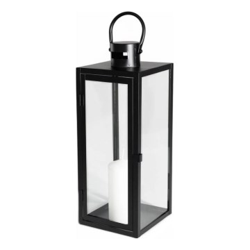 Dekorativna lanterna TOWER 49 cm črna