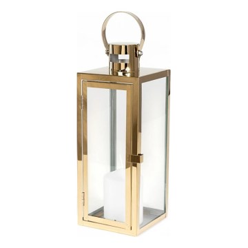 Dekorativna lanterna TOWER 49 cm, zlata