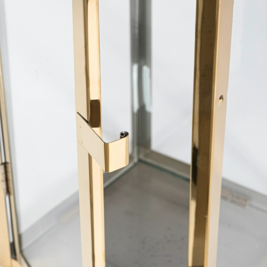 Dekorativna lanterna TOWER 49 cm, zlata