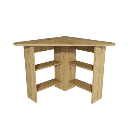 Delovna miza CORNER 73,8x80 cm sapphire hrast