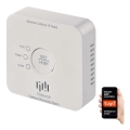 Detektor ogljikovega monoksida GoSmart 2xAA Wi-Fi Tuya