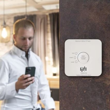 Detektor ogljikovega monoksida GoSmart 2xAA Wi-Fi Tuya