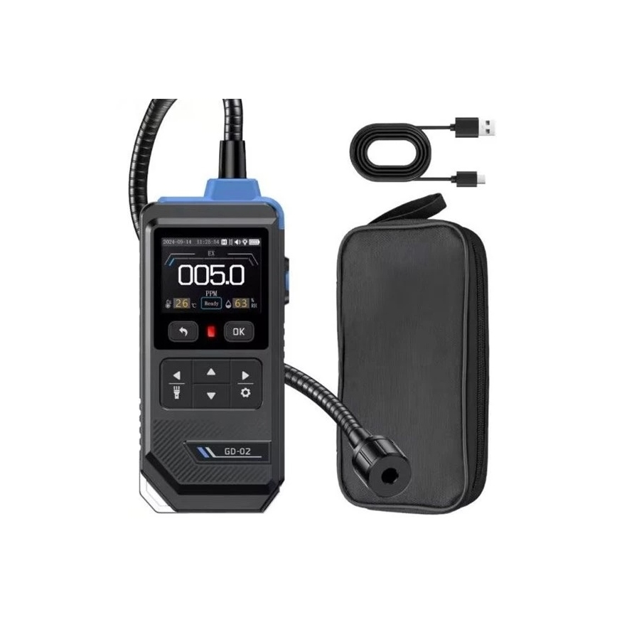 Detektor vnetljivih plinov 1500 mAh 5V