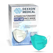 DEXXON MEDICAL Zaščitna maska FFP2 NR azurna 1 kom.