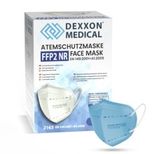 DEXXON MEDICAL Zaščitna maska FFP2 NR svetlo modra 1 kom.