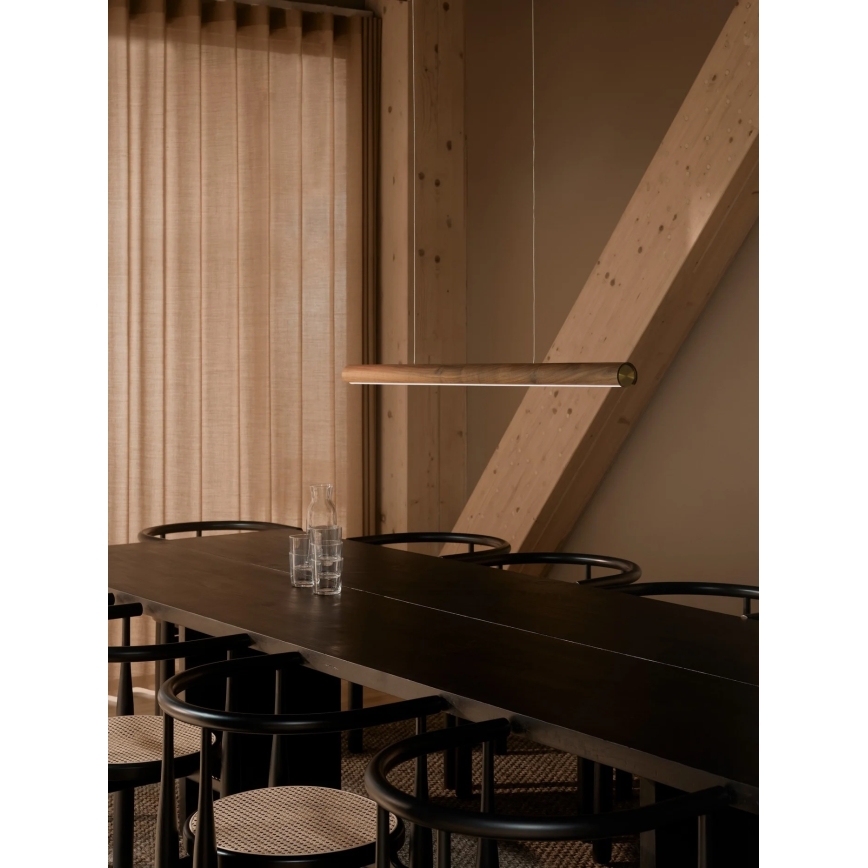 DFTP by Nordlux - LED zatemljiv lestenec na kablu AKENO LED/25W/230V 3000K jasen