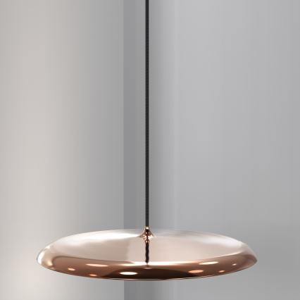 DFTP by Nordlux - LED Zatemnitveni lestenec na vrvici ARTIST LED/24W/230V pr. 40 cm baker