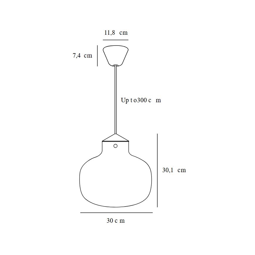 DFTP by Nordlux - Lestenec na vrvici RAITO 1xE27/25W/230V