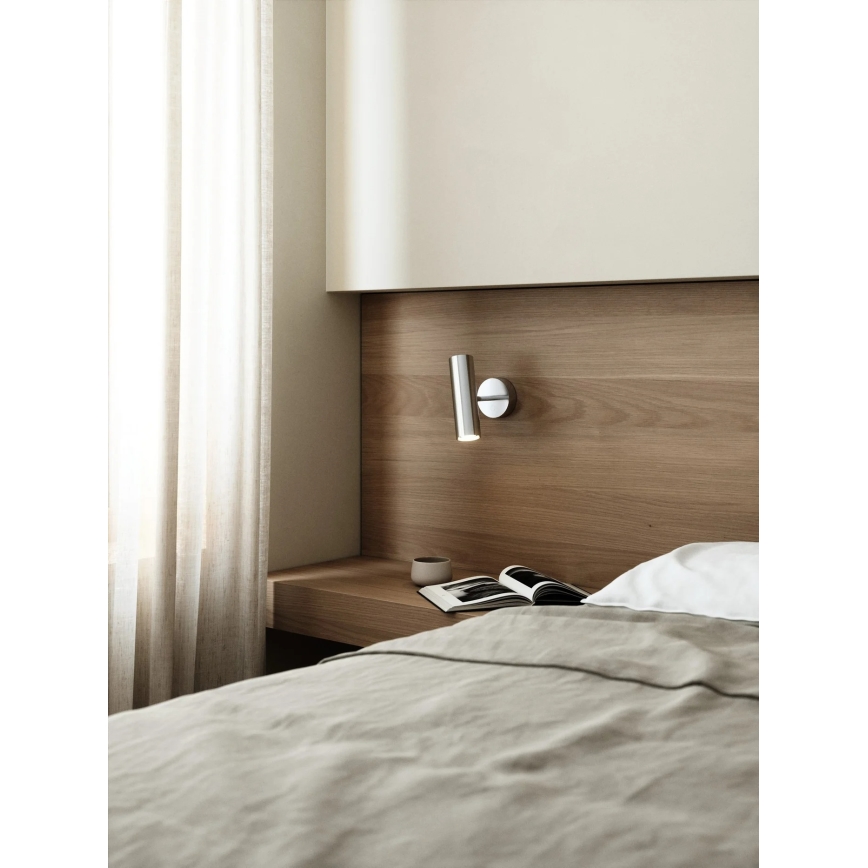 DFTP by Nordlux - Stenska svetilka MIB 1xGU10/20W/230V sijajni krom