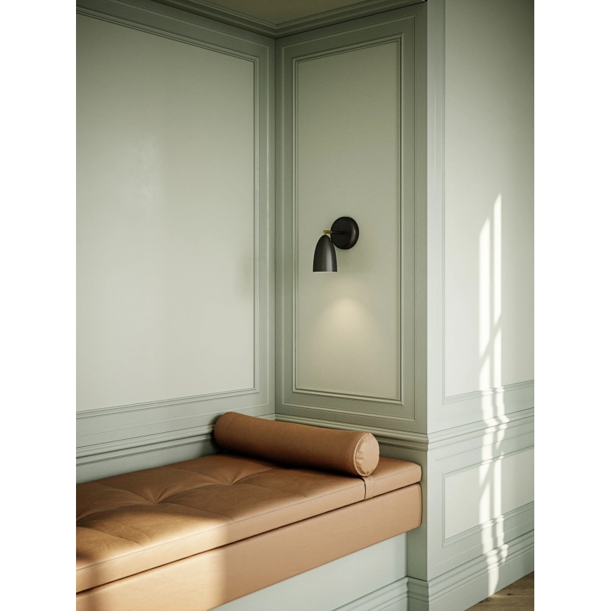 DFTP by Nordlux - Stenska svetilka NEXUS 1xGU10/6W/230V črna