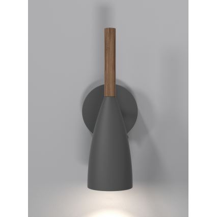 DFTP by Nordlux - Stenski reflektor PURE 1xGU10/8W/230V siva