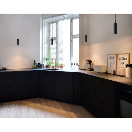 DFTP by Nordlux - Viseča svetilka MIB na kablu 1xGU10/8W/230V, črna