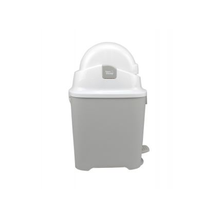 DiaperChamp - Koš za plenice ONE HANDSFREE siva