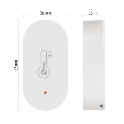 Digitalna brezžični termometer GoSmart 1×CR2032