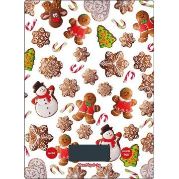 Digitalna kuhinjska tehtnica TORO 1xCR2032 medenjaki