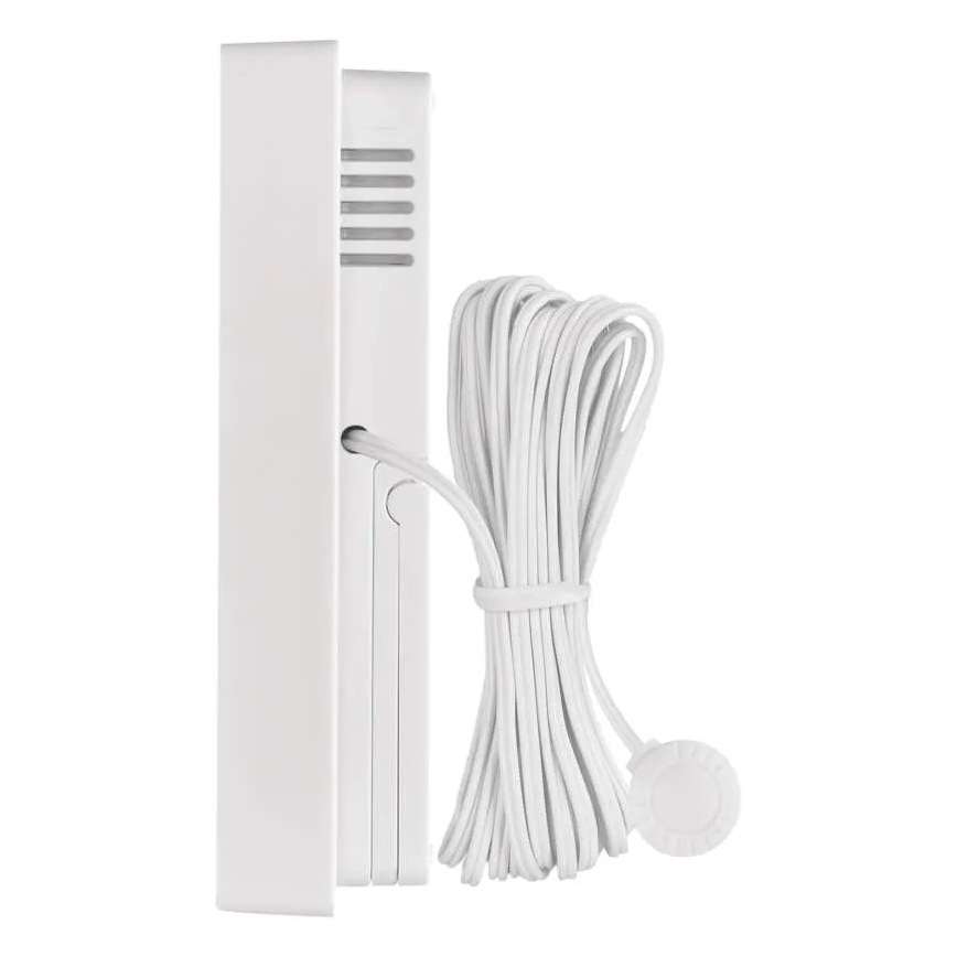 Digitalni termometer s higrometrom 2xAAA bel