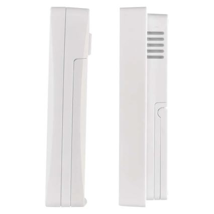 Digitalni termometer z merilnikom vlage 2xAAA bel