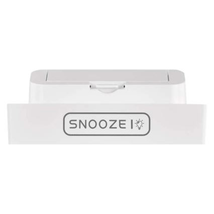 Digitalni termometer z merilnikom vlažnosti 1xAA bela