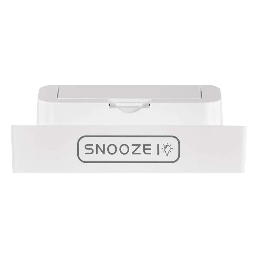 Digitalni termometer z merilnikom vlažnosti 1xAA bela