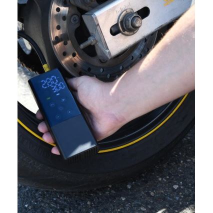 Digitalni žepni kompresor 4000 mAh 5V črna