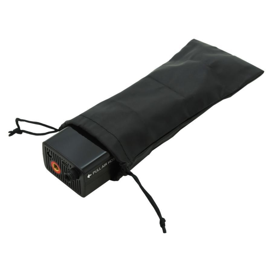 Digitalni žepni kompresor 4000 mAh 5V črna