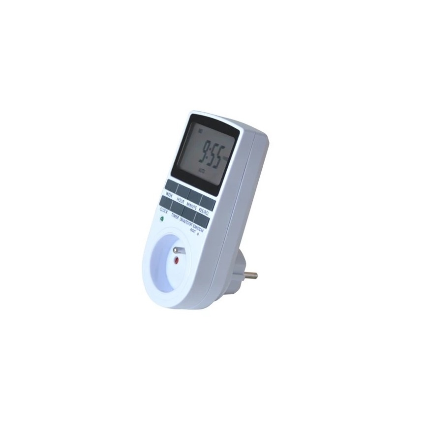 Digitalno časovno stikalo tedensko 16A/230V