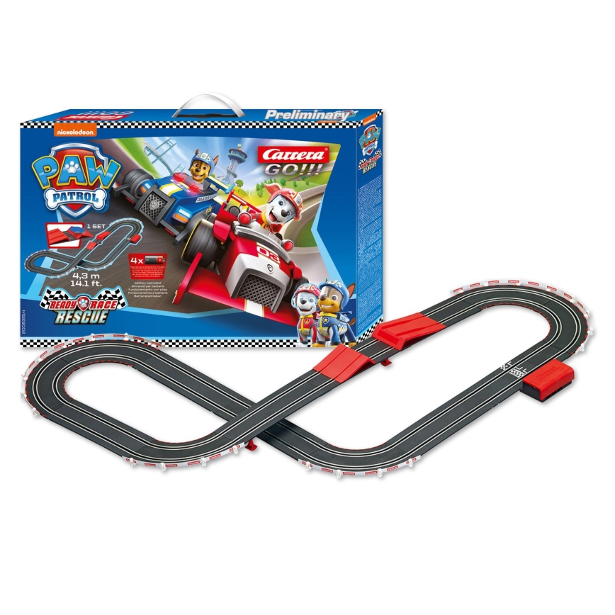 Dirkalna proga CARRERA GO Paw Patrol 4xLR20 4,3 m