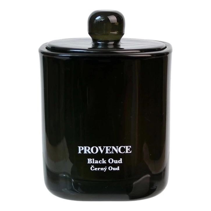 Dišeča sveča BLACK OUD, 180 g — gori do 25 ur.
