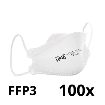 DNA Respirator FFP3 NR CE 2163 medicinski 100 kom.